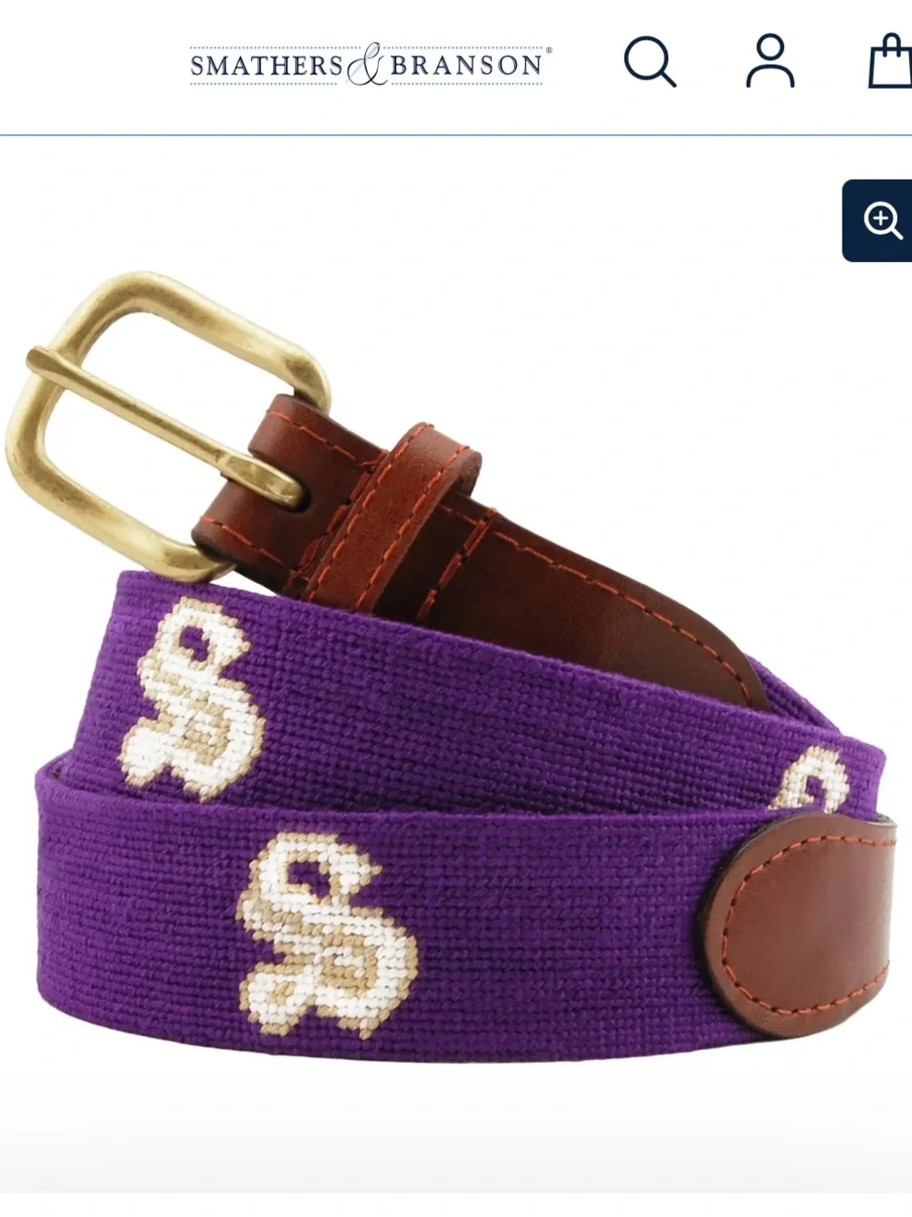 Sewanee Smathers and Branson Belt 40